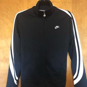Nike Black and White Athleisure Jacket Size M